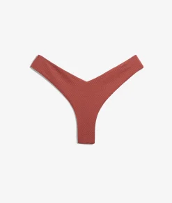 Cheap Bikini brésilien high leg bas de maillot texturé High Leg|Brésiliens