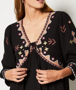 Discount Blouse brodée Fluide|Chic
