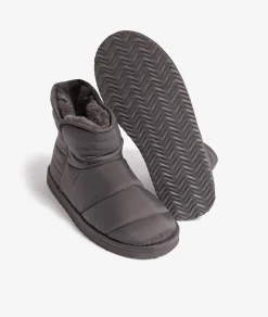 Cheap Bottines matelassées intérieur en fourrure Chaussons|Loungewear