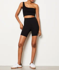 Discount Brassière asymétrique côtelée - Maintien léger Brassières