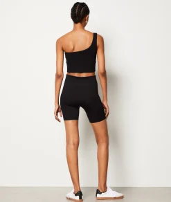 Discount Brassière asymétrique côtelée - Maintien léger Brassières