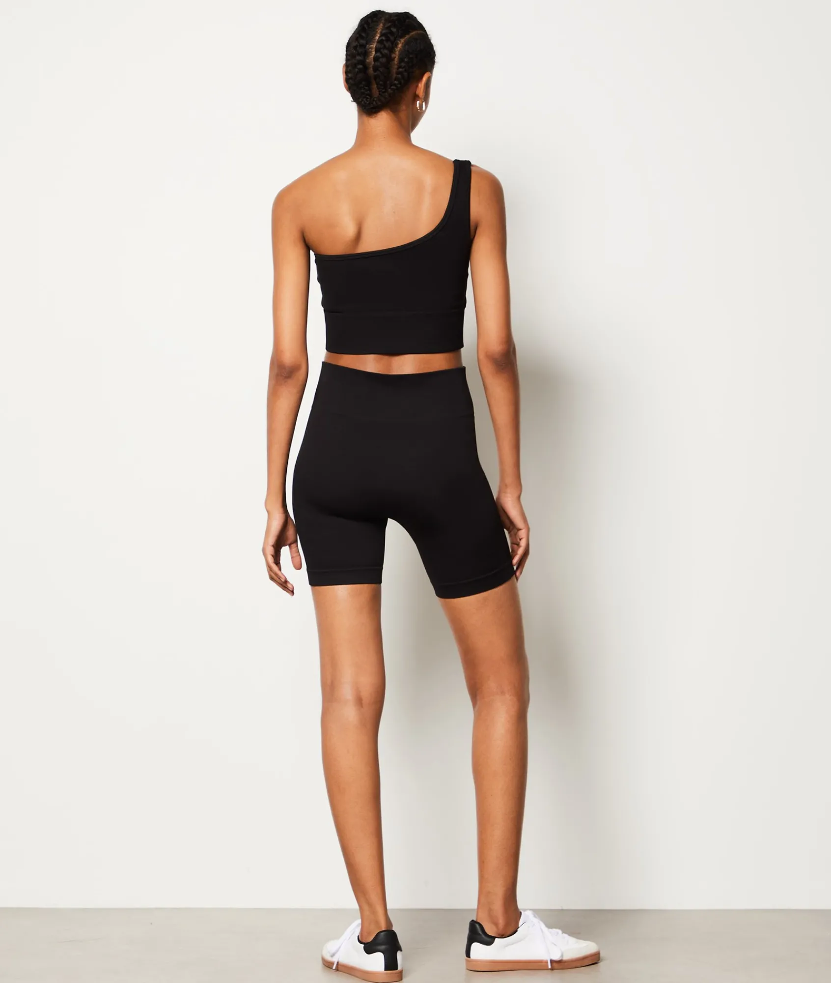 Discount Brassière asymétrique côtelée - Maintien léger Brassières