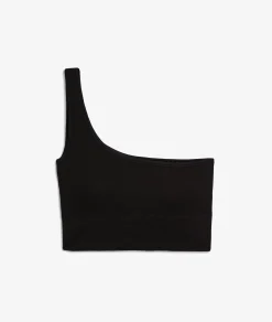 Discount Brassière asymétrique côtelée - Maintien léger Brassières