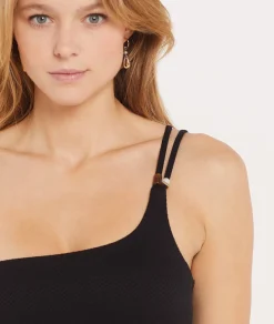 Hot Brassière asymétrique haut de maillot de bain Brassières