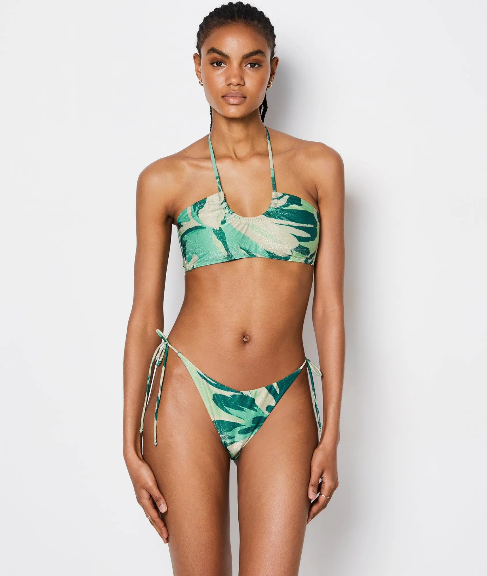 Fashion Brassière haut de maillot pailleté Brassières
