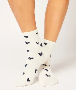Best Chaussettes motifs coeurs Chaussettes