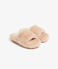 Flash Sale Chaussons mules en fourrure Chaussons|Loungewear