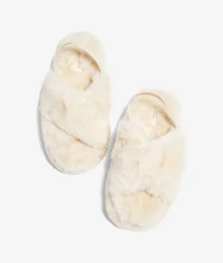 Cheap Chaussons mules en fourrure Chaussons|Loungewear