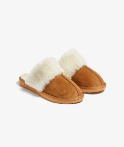 Discount Chaussons mules en fourrure Chaussons|Loungewear