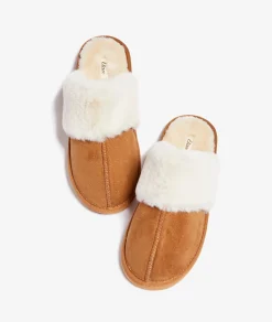 Discount Chaussons mules en fourrure Chaussons|Loungewear
