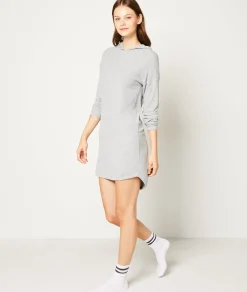 Online Chemise de nuit à capuche Loungewear|Chemises De Nuit