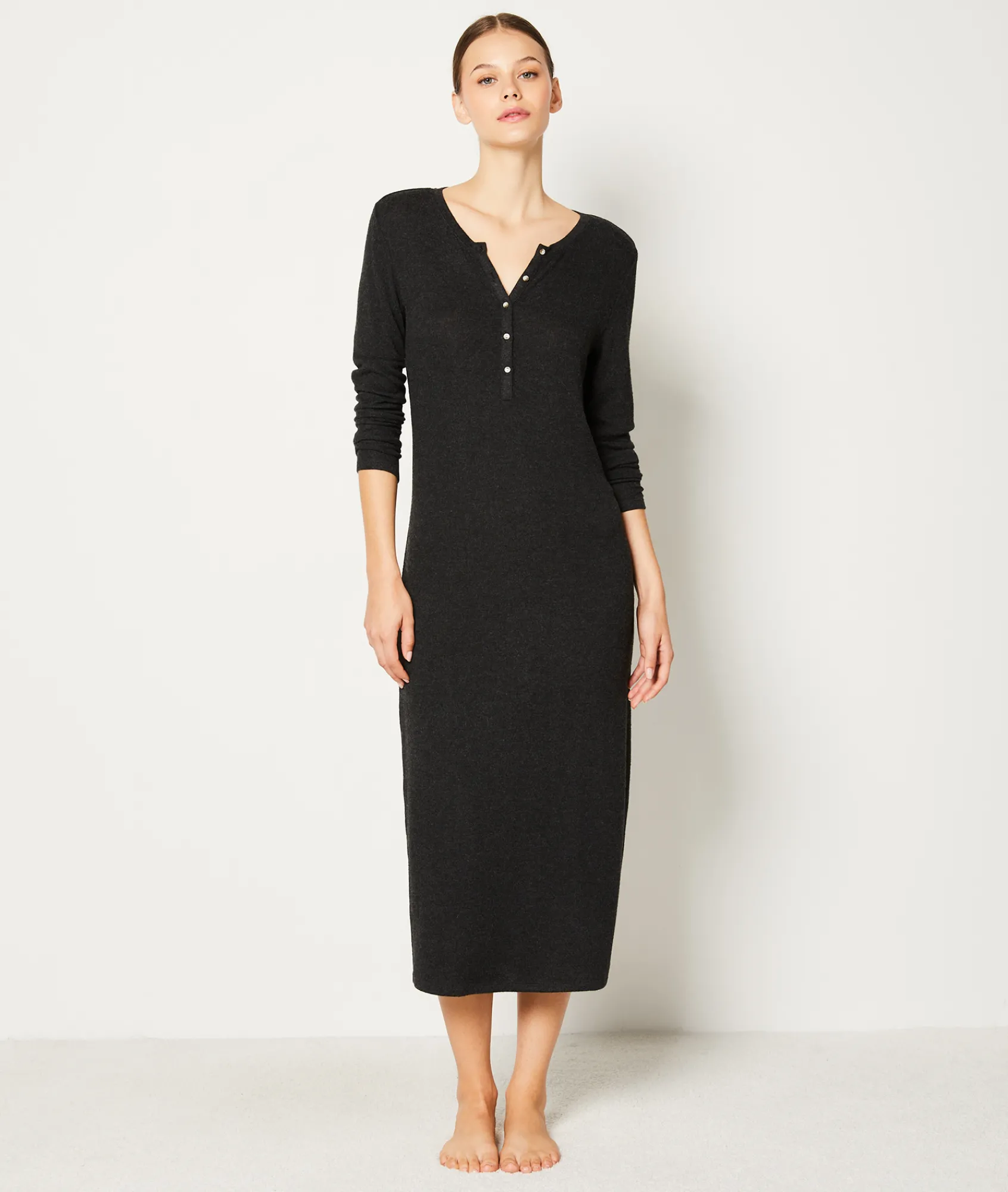 Discount Chemise de nuit longue Loungewear|Nuisettes