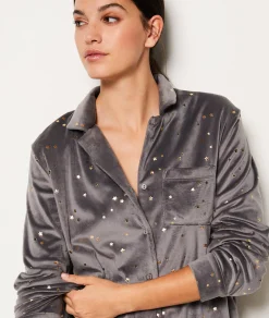Best Chemise de pyjama étoile Hauts De Pyjama