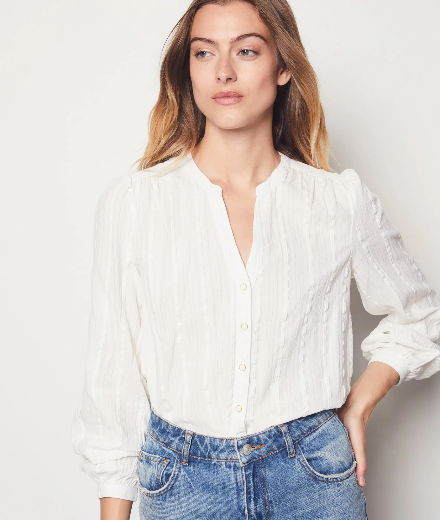 Clearance Chemise fluide Fluide