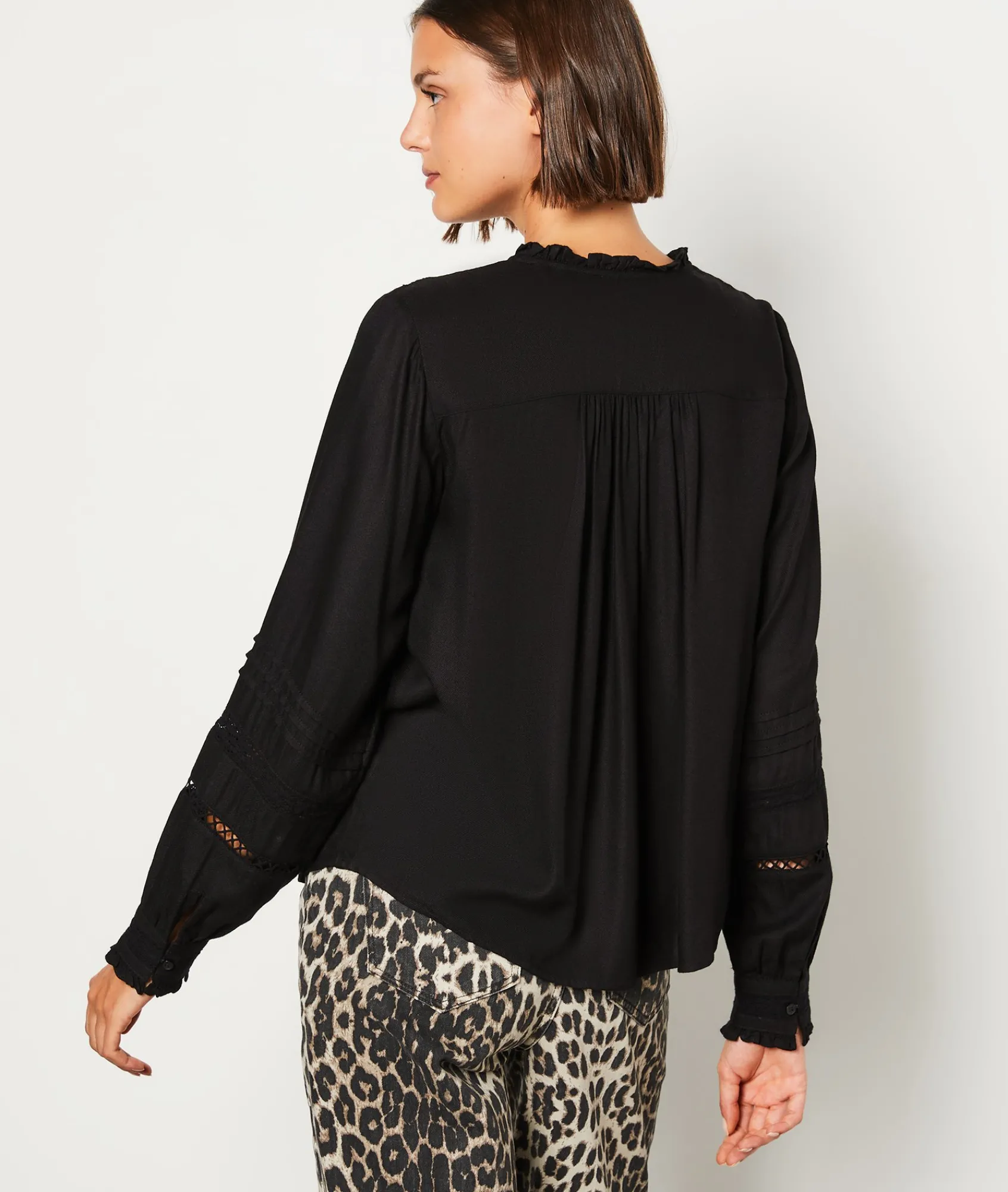 Cheap Chemise fluide brodée Fluide|Chic