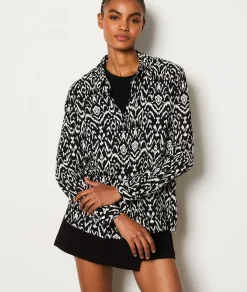 Clearance Chemise fluide imprimée Imprimé|Fluide