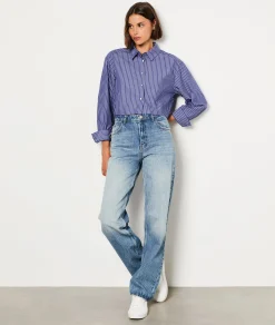 Best Chemise rayée Imprimé|Fluide