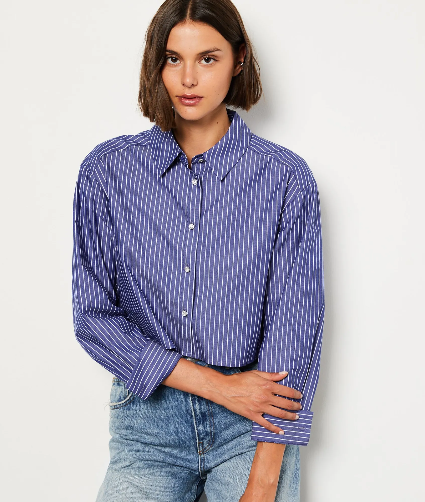 Best Chemise rayée Imprimé|Fluide