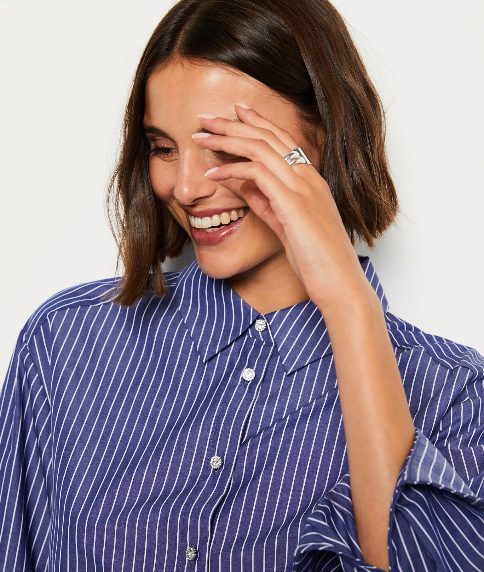 Best Chemise rayée Imprimé|Fluide