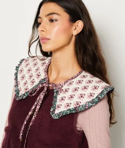 Cheap Col claudine en coton Accessoires