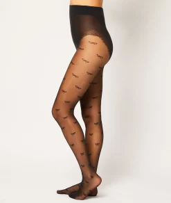 Cheap Collant mode motif nœud - 15D Collant Et Bas|Collants Et Bas