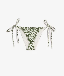 Cheap Culotte bikini ficelle bas de maillot fleuri à nouer Bikinis à Nouer|Culottes