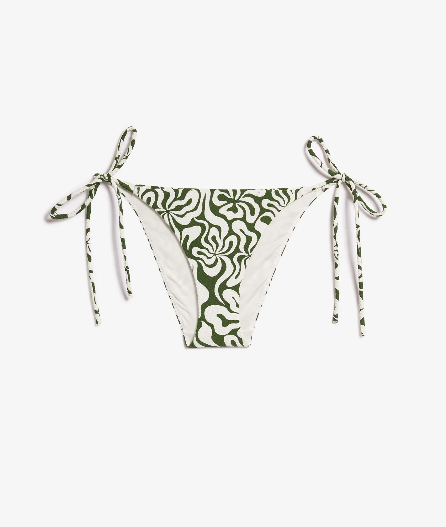 Cheap Culotte bikini ficelle bas de maillot fleuri à nouer Bikinis à Nouer|Culottes