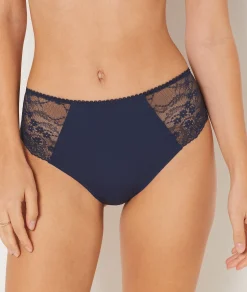 Clearance Culotte midi bi-matière Culottes Taille Haute