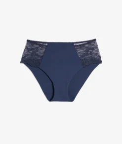 Clearance Culotte midi bi-matière Culottes Taille Haute