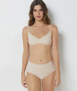 Cheap Culotte midi en microfibre Culottes Taille Haute|Culottes