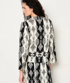 Clearance Déshabillé à nouer avec motifs Déshabillés, Kimonos & Peignoirs
