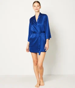 Cheap Déshabillé court à nouer satiné Déshabillés, Kimonos & Peignoirs