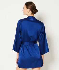 Cheap Déshabillé court à nouer satiné Déshabillés, Kimonos & Peignoirs