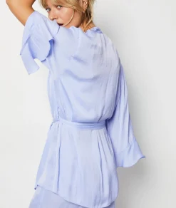 Best Déshabillé manches 3/4 à nouer Déshabillés, Kimonos & Peignoirs