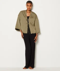 Discount Ensemble 3 pièces de pyjama velours Pyjamas 2 Et 3 Pièces
