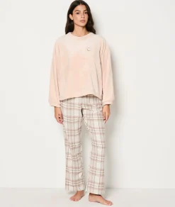 Outlet Ensemble 2 pièces de pyjamas polaire Pyjamas 2 Et 3 Pièces