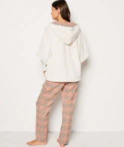 Sale Ensemble 3 pièces de pyjamas veste polaire Pyjamas 2 Et 3 Pièces
