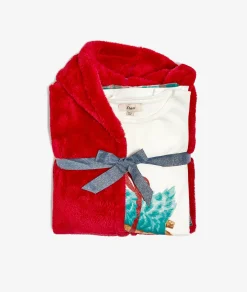 Clearance Ensemble 3 pièces de pyjamas veste polaire Pyjamas 2 Et 3 Pièces