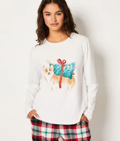 Clearance Ensemble 3 pièces de pyjamas veste polaire Pyjamas 2 Et 3 Pièces