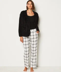 Cheap Ensemble 3 pièces de pyjamas veste polaire Pyjamas 2 Et 3 Pièces