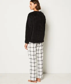 Cheap Ensemble 3 pièces de pyjamas veste polaire Pyjamas 2 Et 3 Pièces