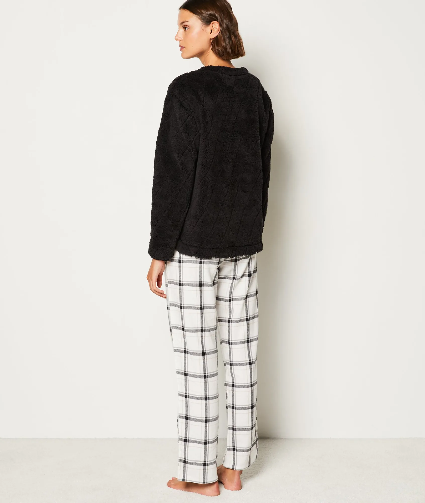 Cheap Ensemble 3 pièces de pyjamas veste polaire Pyjamas 2 Et 3 Pièces