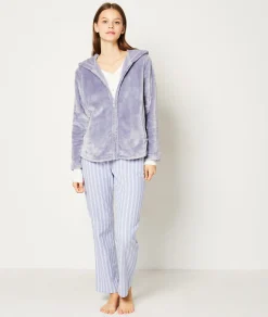 Cheap Ensemble 3 pièces de pyjamas veste polaire Pyjamas 2 Et 3 Pièces