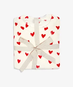 Store Ensemble 2 pièces de pyjamas à motifs cœur Pyjamas 2 Et 3 Pièces