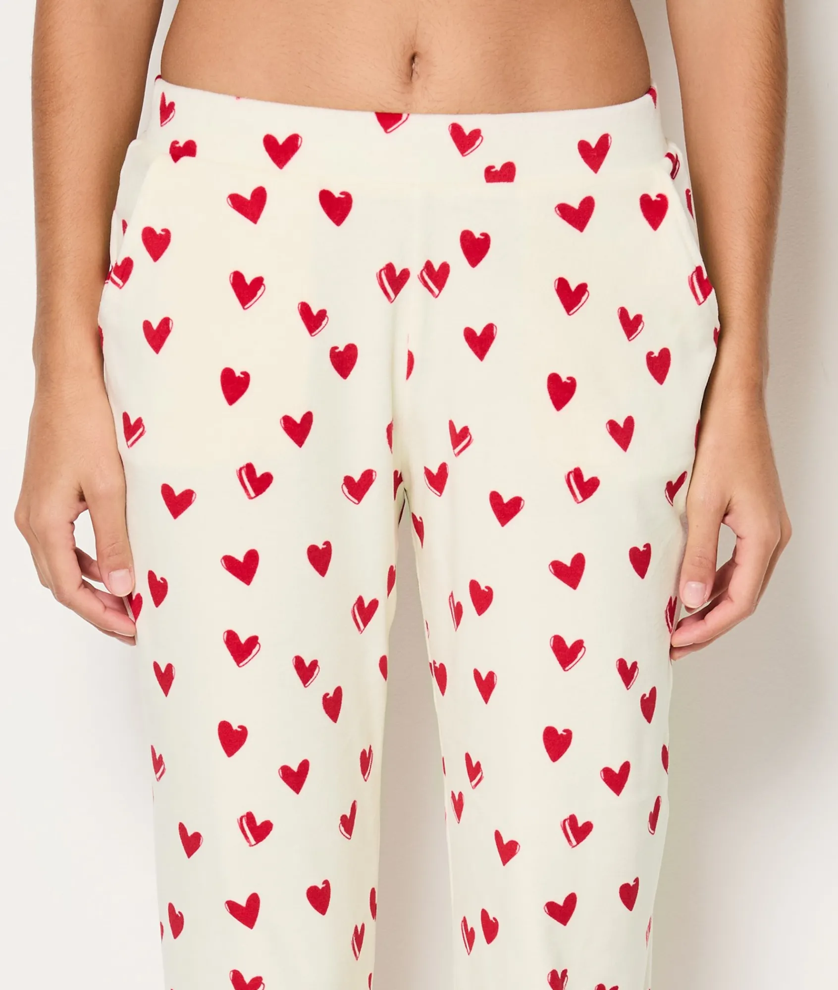 Store Ensemble 2 pièces de pyjamas à motifs cœur Pyjamas 2 Et 3 Pièces