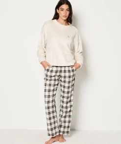 Discount Ensemble 2 pièces de pyjamas en polaire Pyjamas 2 Et 3 Pièces