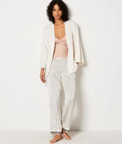 Sale Ensemble pyjama 3 pièces veste micro polaire Pyjamas 2 Et 3 Pièces
