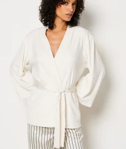 Sale Ensemble pyjama 3 pièces veste micro polaire Pyjamas 2 Et 3 Pièces