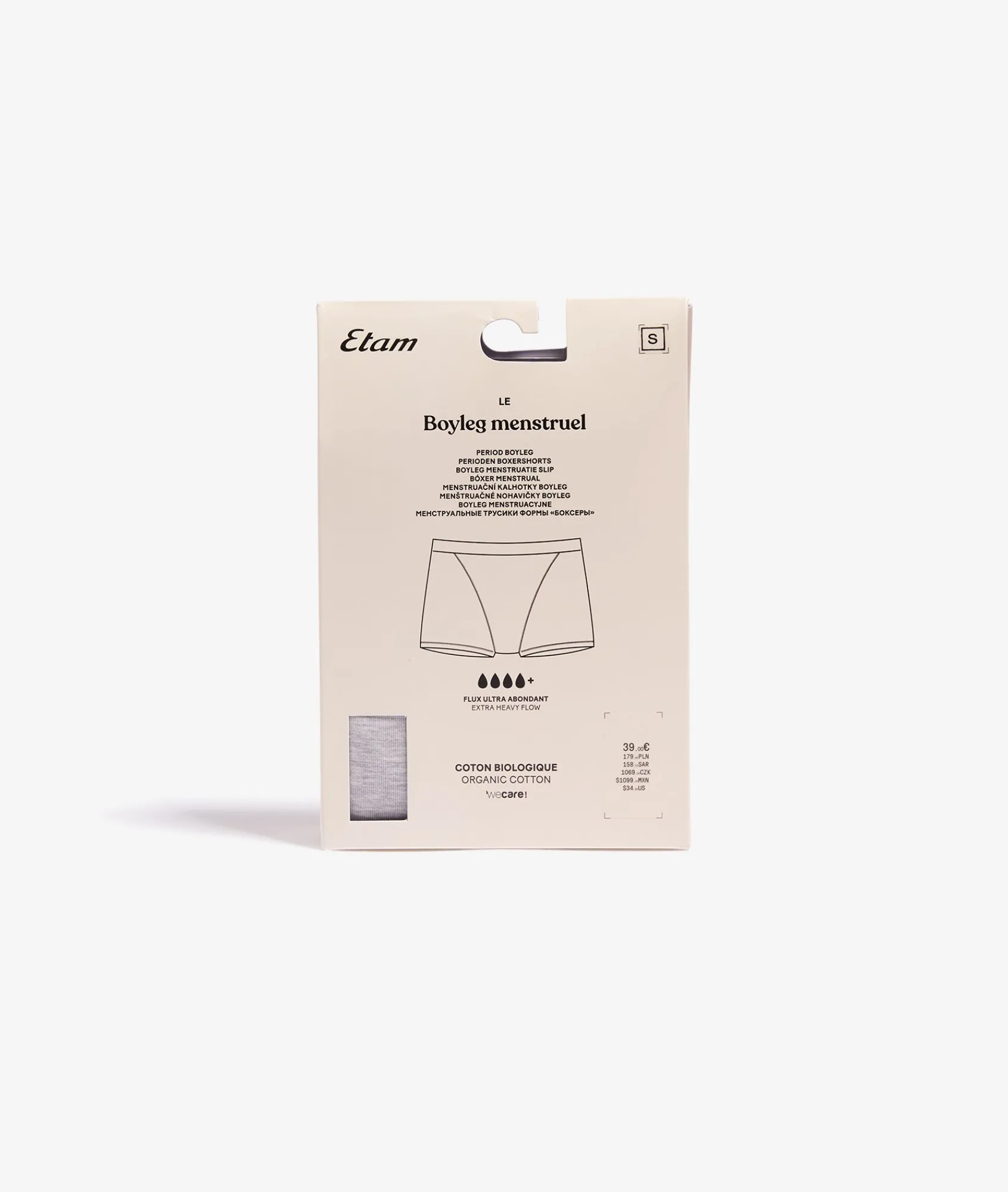 Best Sale Flux abondant - Short boyleg menstruelle en coton Shortys