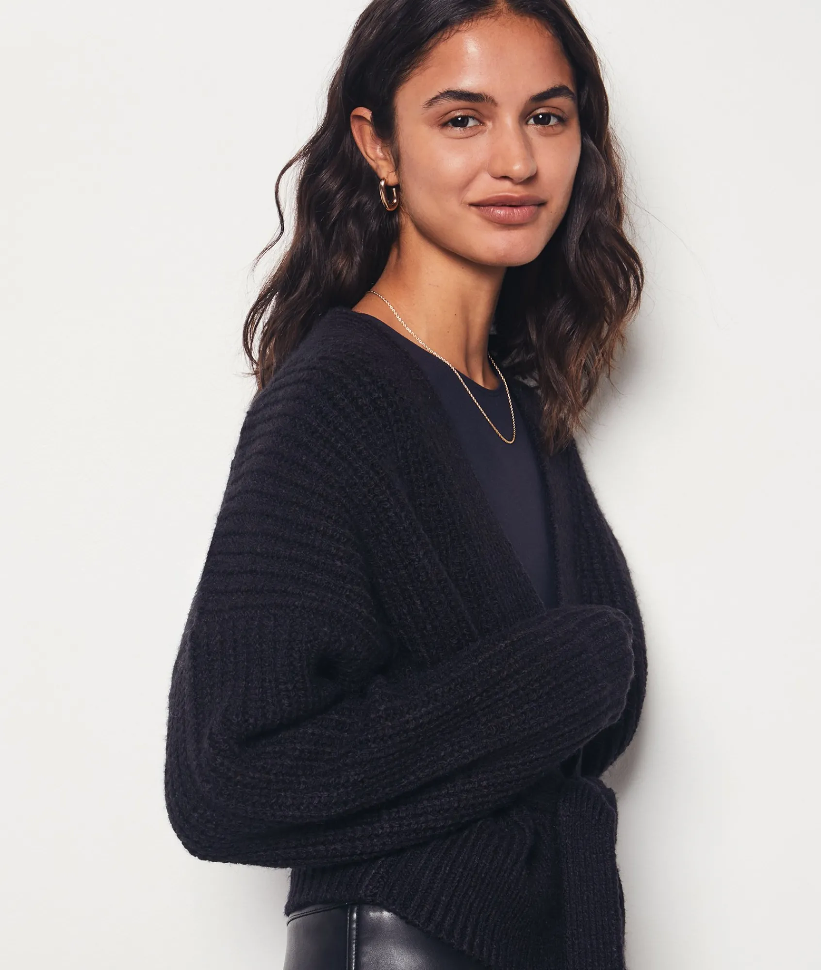 Best Gilet à nouer Cols V